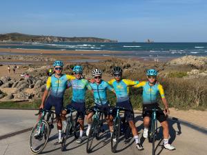 JUNIORS IN ROAD CYCLING PREPARE FOR INTERNATIONAL COMPETITIONS
